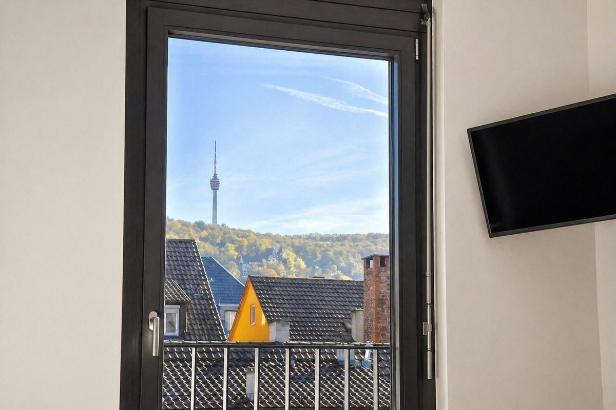 City view from master bedroom