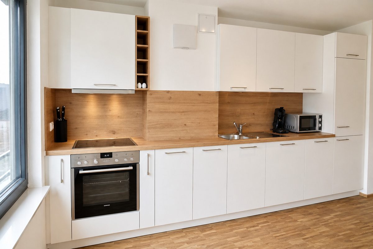 Fully equipped kitchen