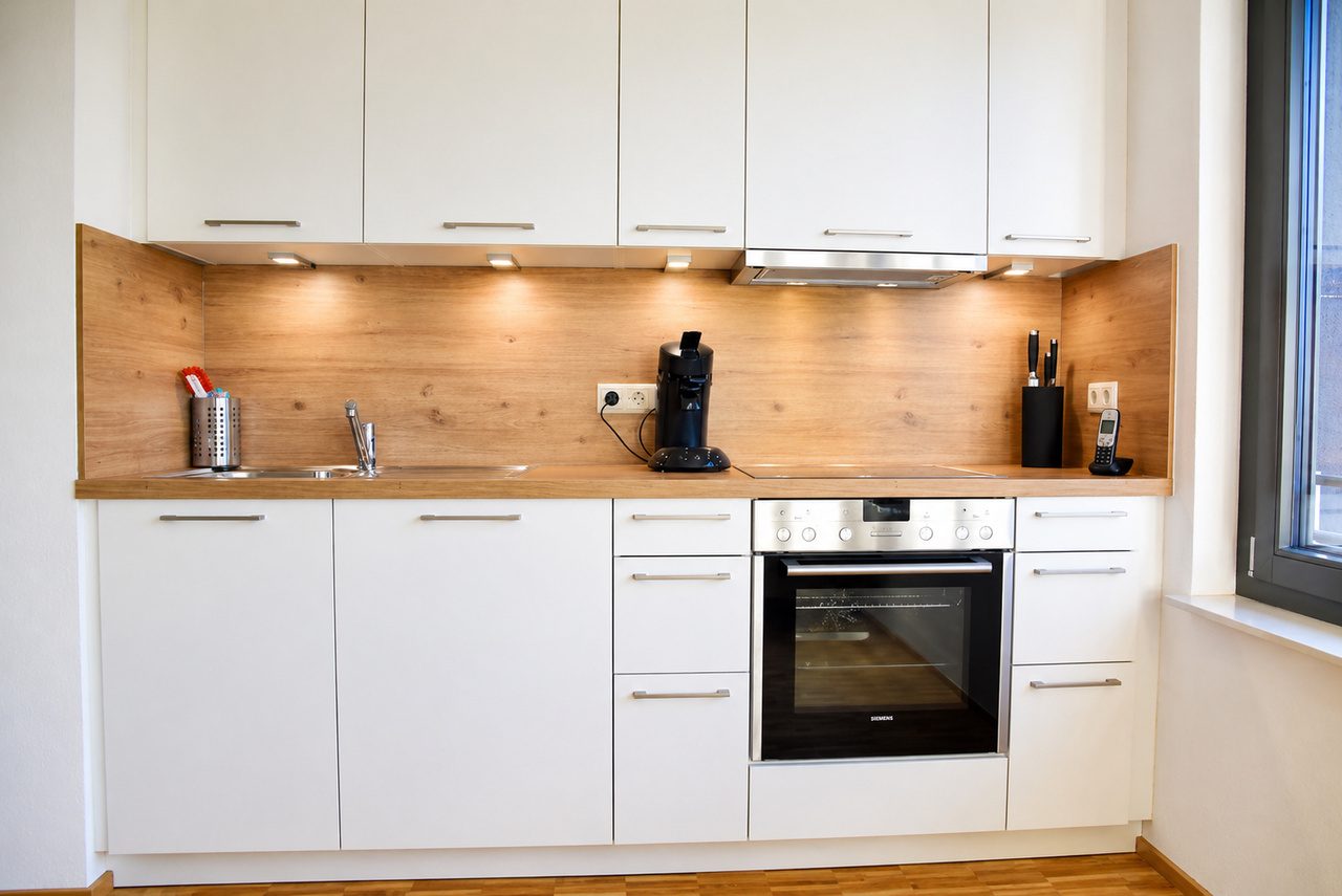 Kitchen with countertop