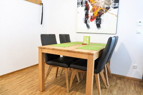 Dining table and chairs