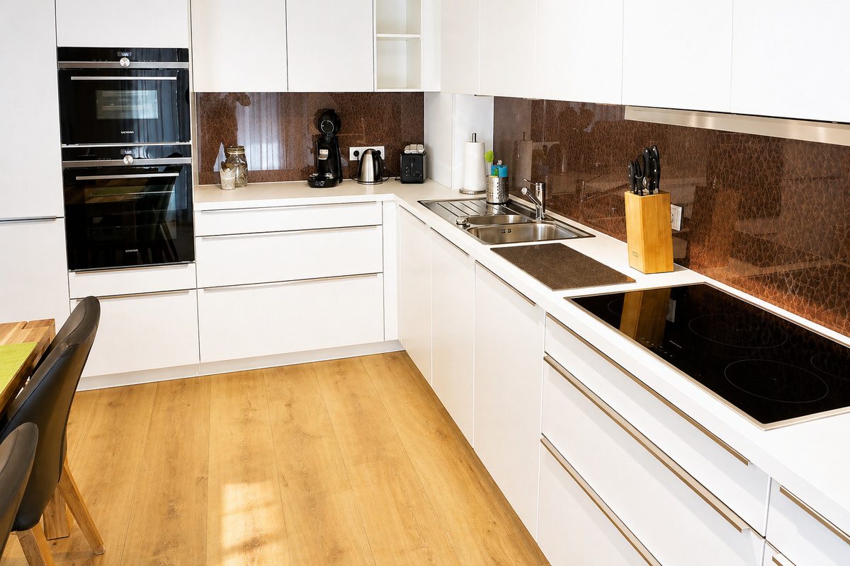 Cooktop in kitchen