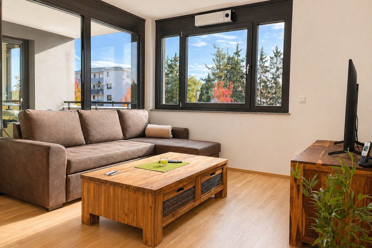 Living area in furnished apartments in Moehringen