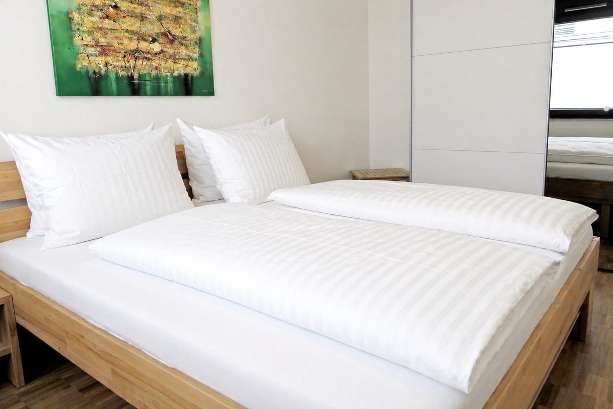 King bed in bedroom