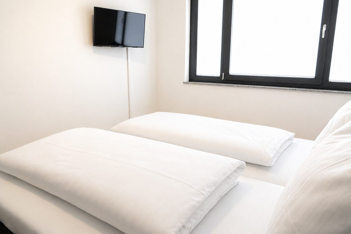 TV in bedroom