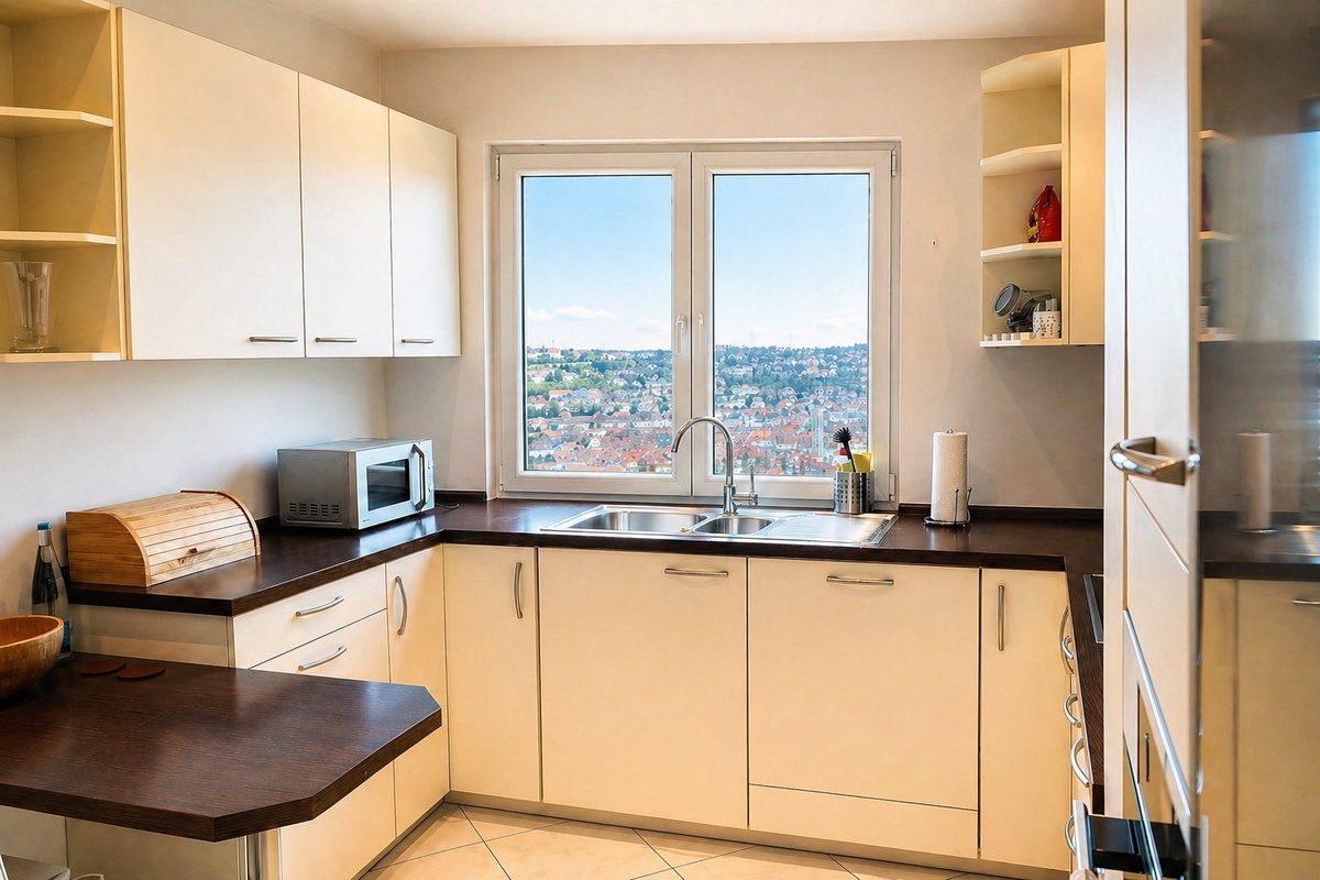 Kitchen prep area