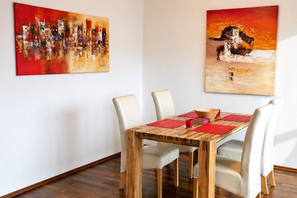 Dining area table