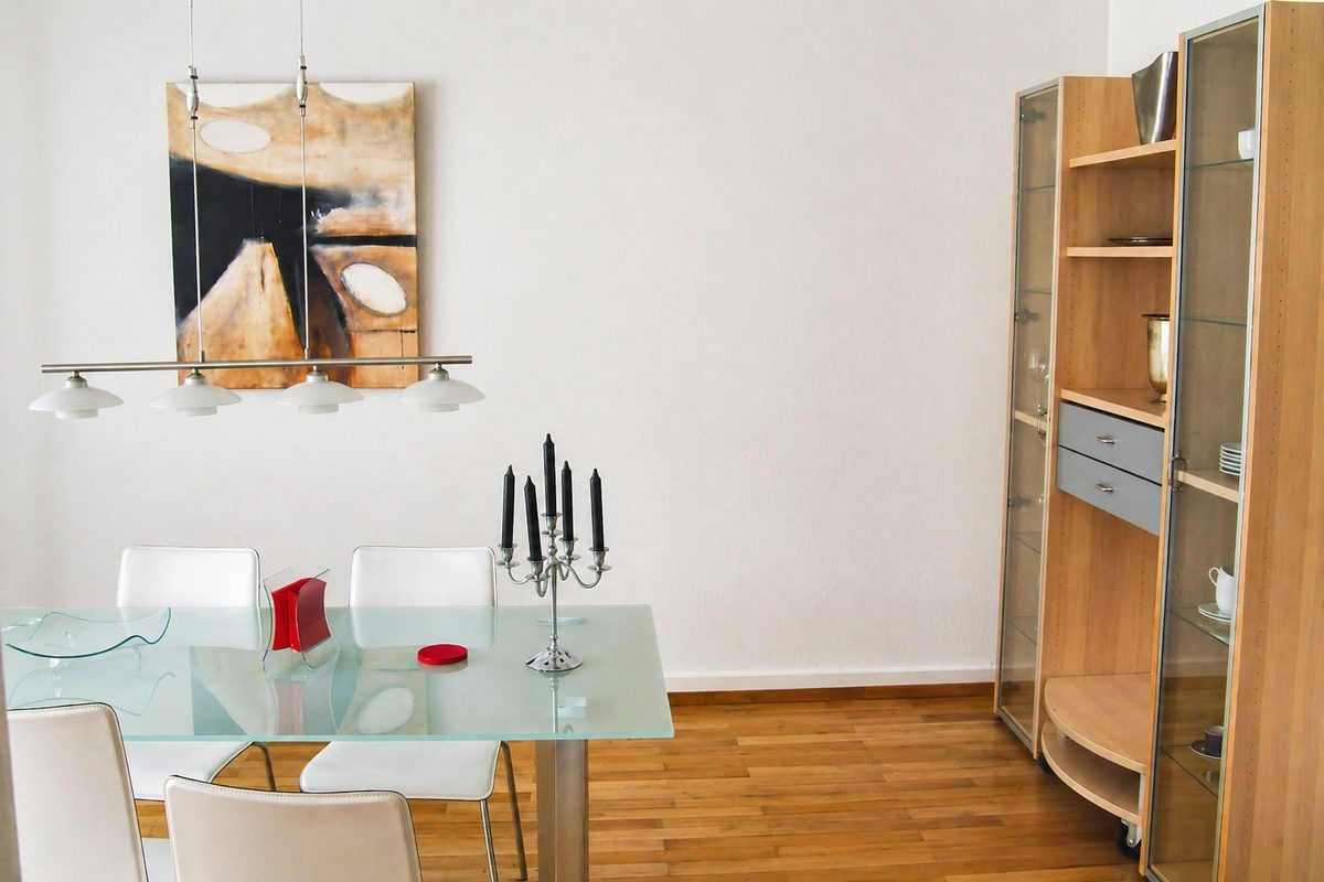 Dining room shelving