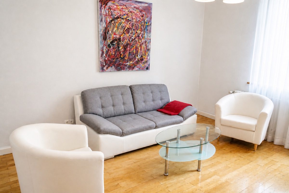 Furnished 1-Bedroom Apartment in Stuttgart-West overview photo
